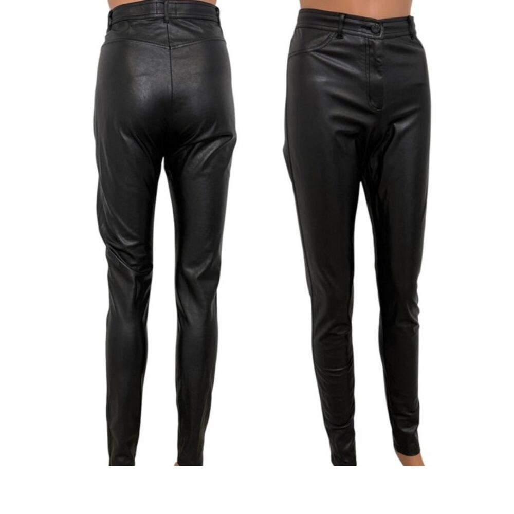 Wilfred Free 8 faux leather high waist skinny pants P2 2374